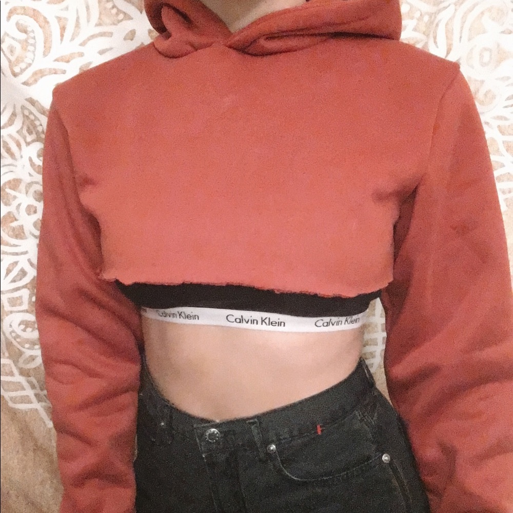 Cropped sweatshirt